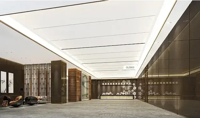 Panneau mural en marbre décoratif PVC / Pet Film