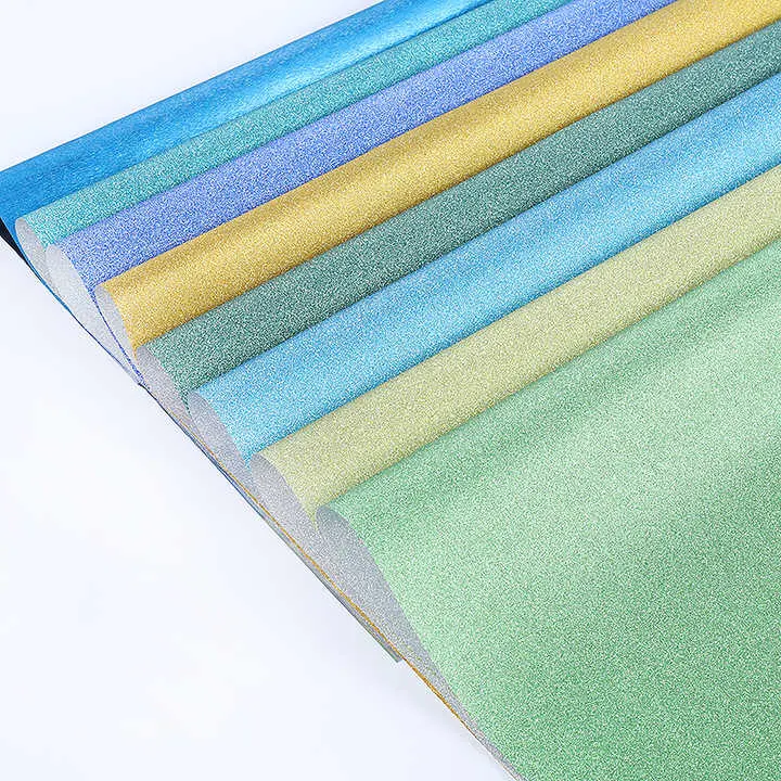 Nouveaux designs Glitter pp Film décoratif domestique