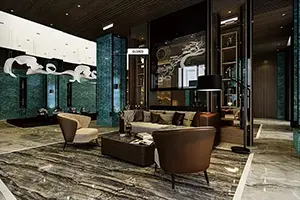 Roll de cinéma en marbre / animal de compagnie non auto-adhasif