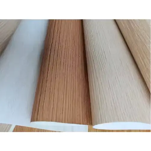 Vacuum Press Walnut PVC Film Membrane Foil for Door Film