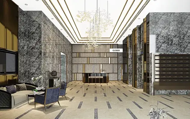 Panneau mural décoratif PVC / Pet Film